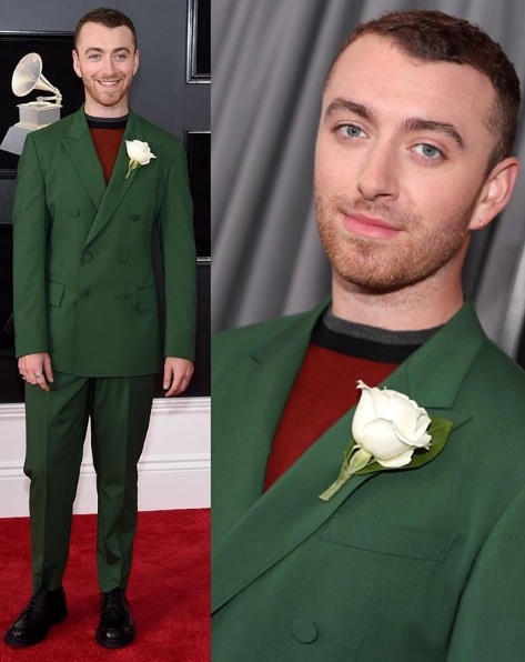 Sam Smith in Cerruti1881
