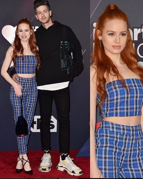 Madelaine Petsch in Latiste with Travis Mills