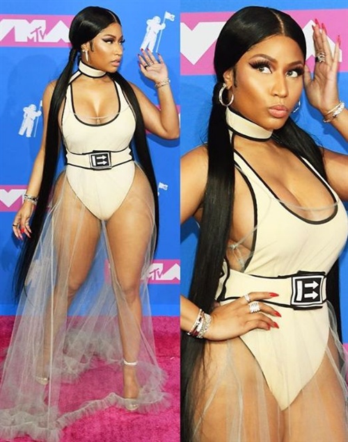 Nicki Minaj slays in Off White