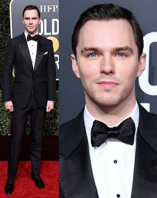 Nicholas Hoult in Tom Ford