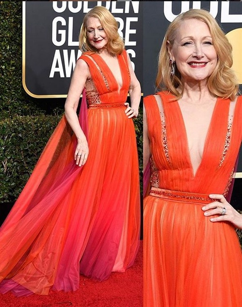 Patricia Clarkson in Georges Chakra