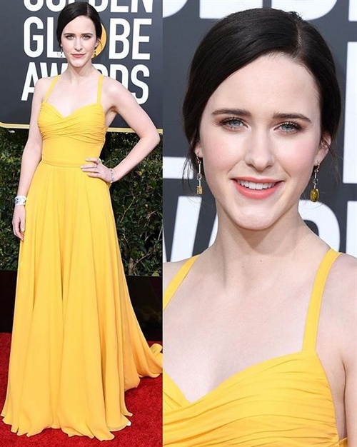 Rachel Brosnahan in Prada