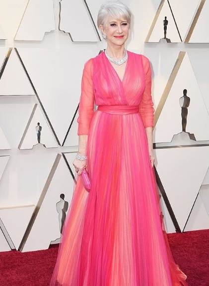 Helen Mirren in Schiaparelli