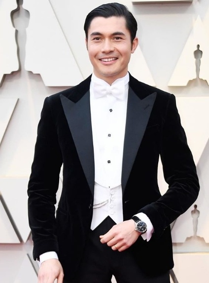 Henry Golding in Ralph Lauren