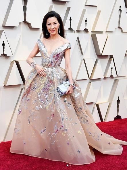 Michelle Yeoh in Elie Saab