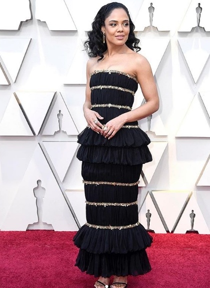 Tessa Thompson in Chanel