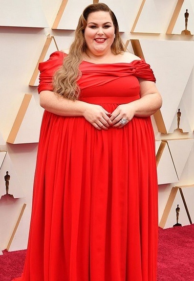 Chrissy Metz in Christian Siriano