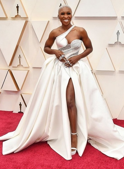 Cynthia Erivo in Versace