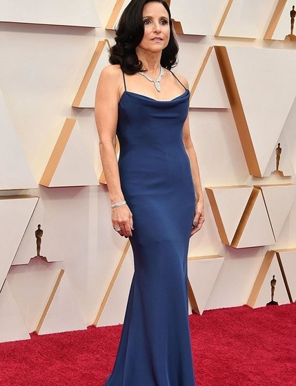 Julia Louis Dreyfus in Vera Wang