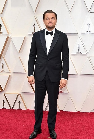 Leonardo DiCaprio in Giorgio Armani